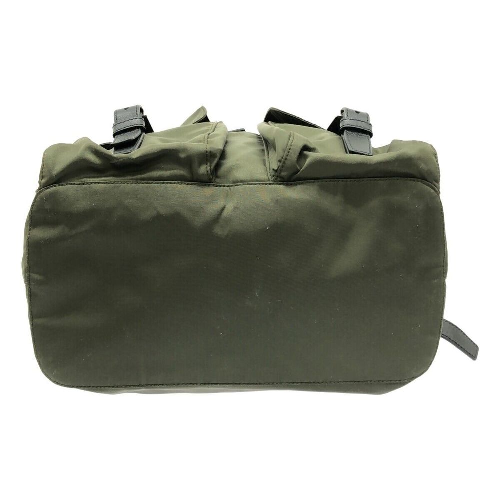 Auth Prada - Dark Green Black Nylon #99191P75B - Picture 4 of 13